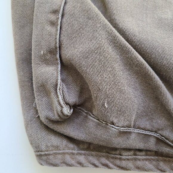 Vintage Men's Fishing Vest S Khaki Canvas Outdoor Made in USA New River Co - Picture 8 of 10